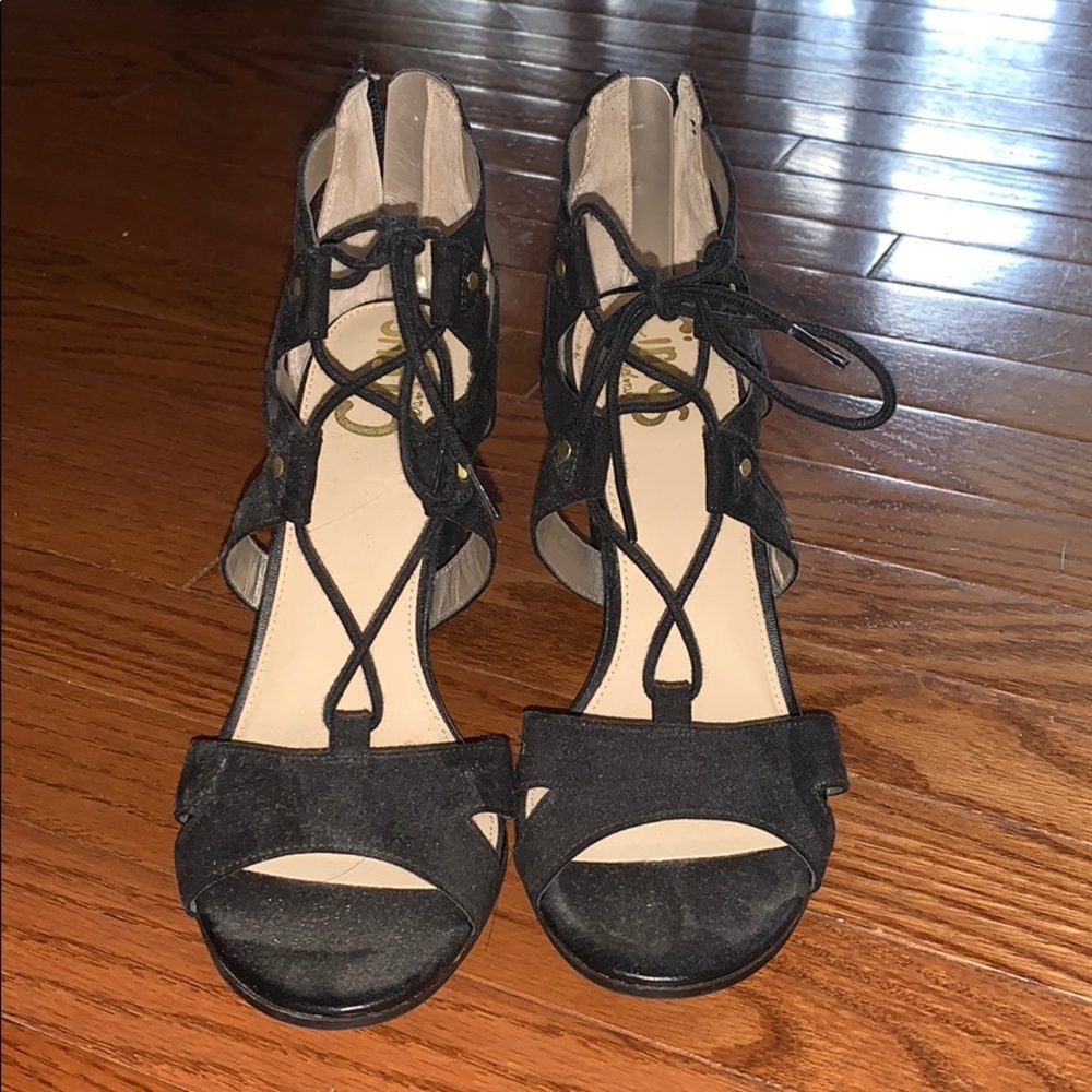 Lace heels
